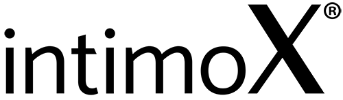 intimoX - logo nero